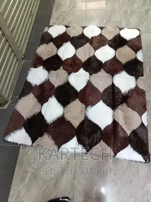 Patched Fluffy Carpet