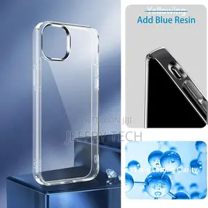 iPhone 14 Plus Case Clear, Non-Yellowing Shockproof Phone Ca