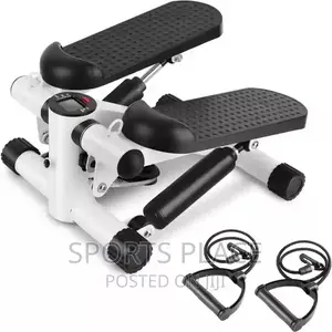 Step Exercise Machine With Display Monitor for Fitness