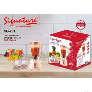 Signature 3 in 1 Blender With Grinderand Blender
