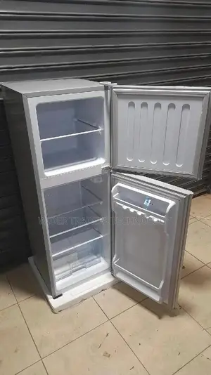 Nunix 138L Large Capacity Double Door Fridge -BCD-138 Silver