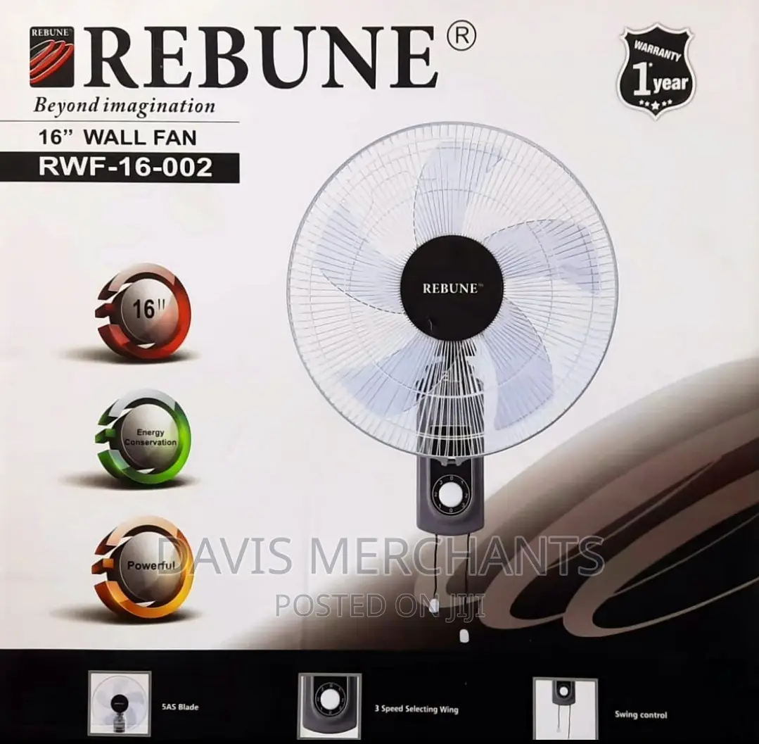 Rebune 16" Wall Fan