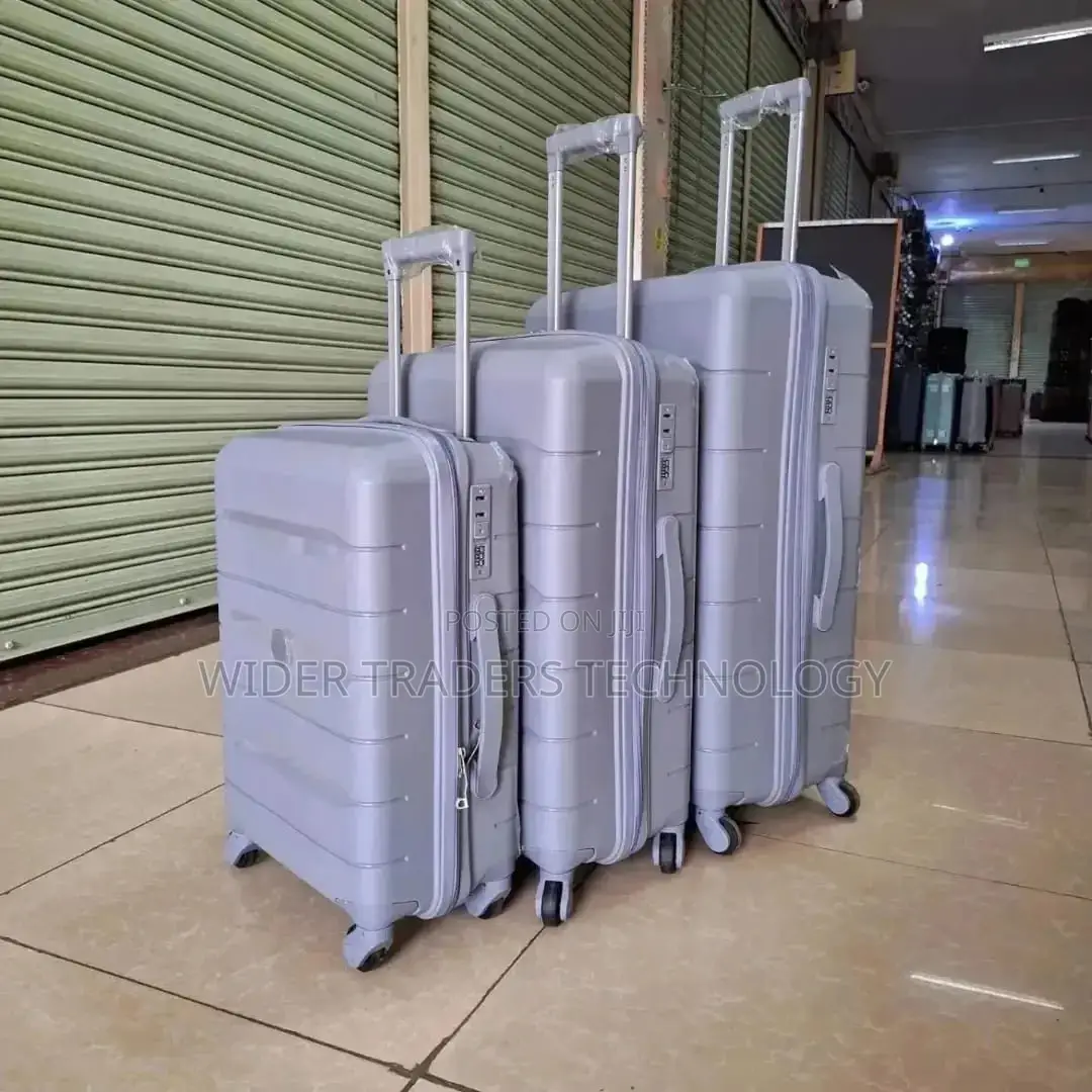 3 in 1 Unbreakable PP Suitcase Zipper Closure