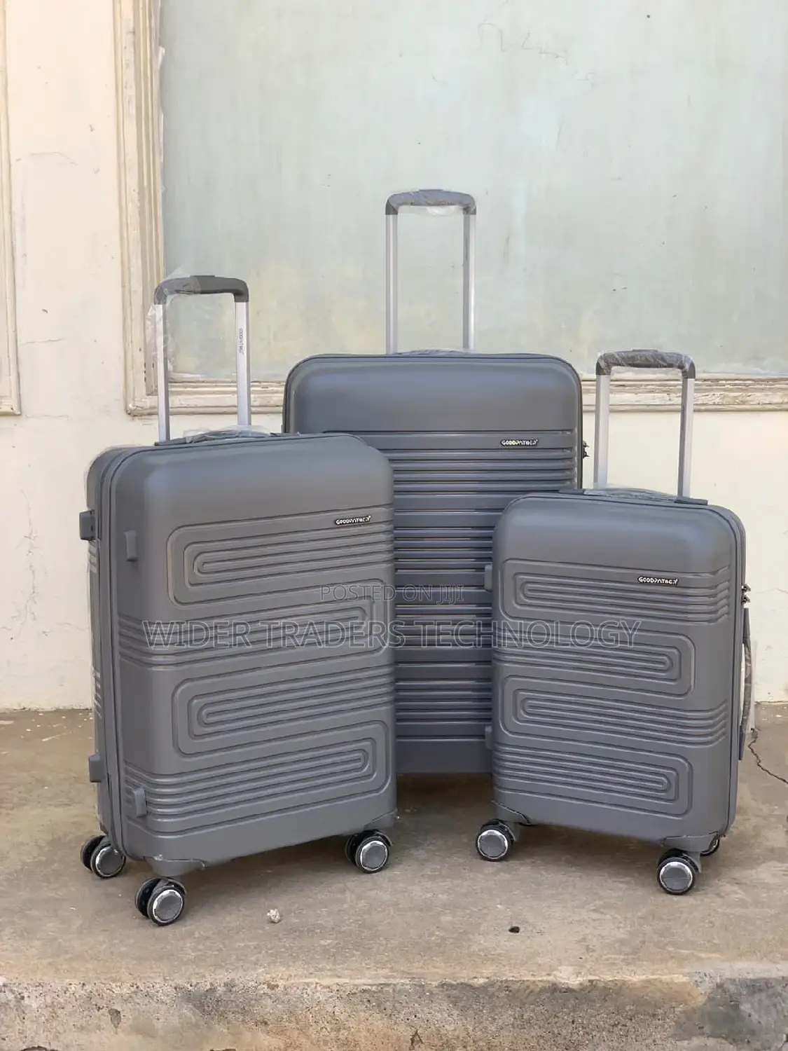 3 in 1 Unbreakable PP Suitcase Zipper Closure