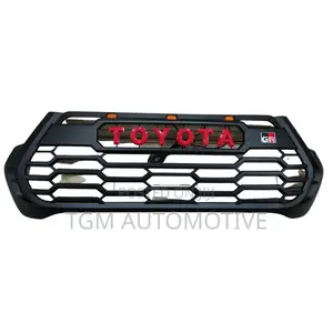 Hilux 2020+ Grille With Led Lights, Toyota, Gr Logo