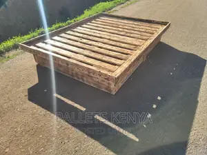 Ppallet Bed- 5*6 Detachable and Blazed Pallet Bed. (#RJ023)