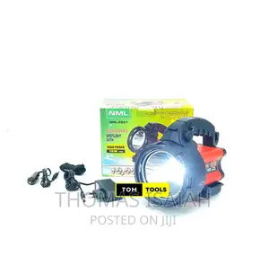 NML 2621 10,000,000 Lumen Rechargeable Spotlight With Adjust