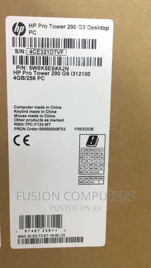 New Desktop Computer HP 4GB Intel Core I7 HDD 1T