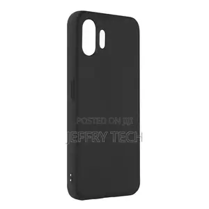 Case for Nothing Phone 2 in Soft Silicone Classic Case Black