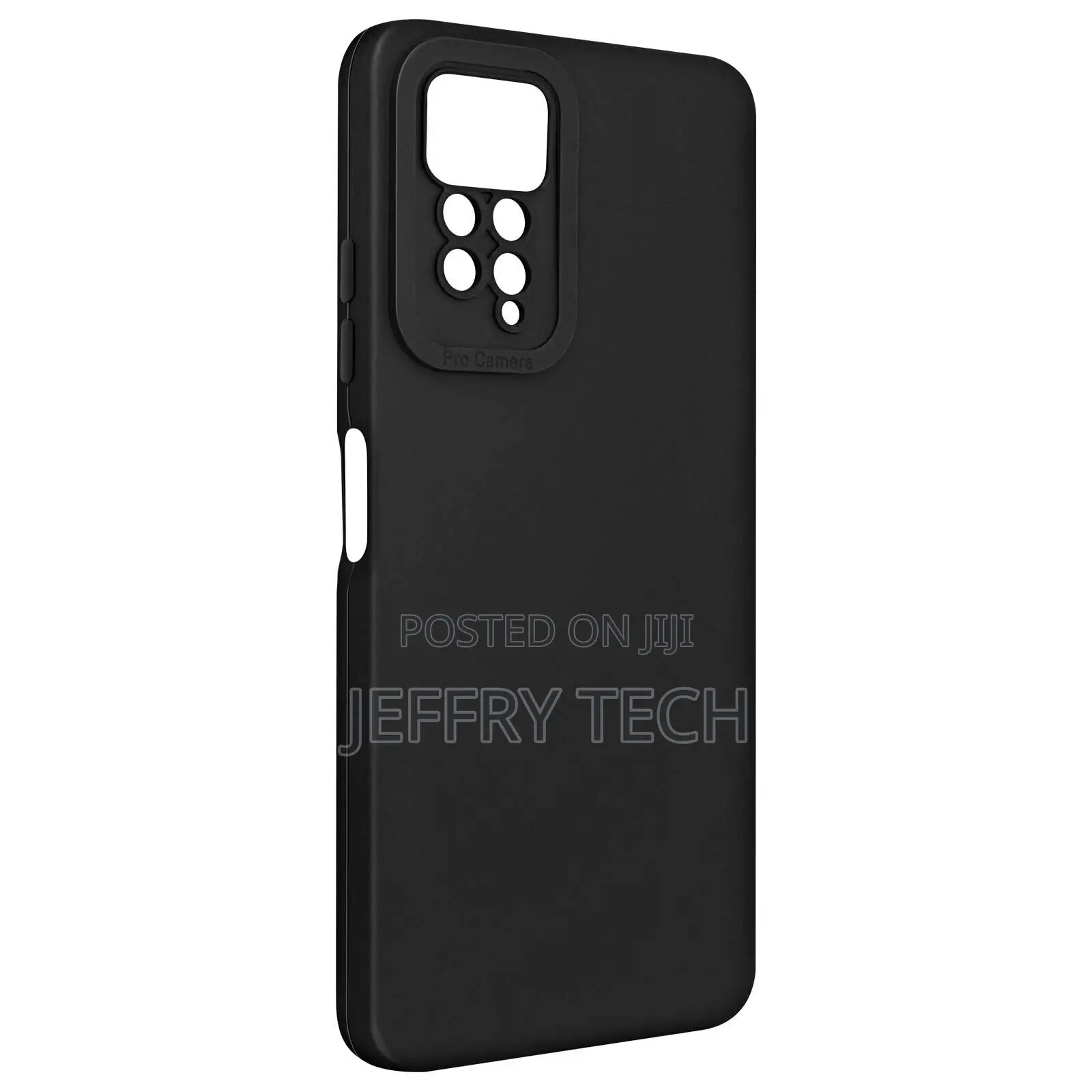 Xiaomi Redmi Note 11 Pro Plus Silicone Flexible Case Black