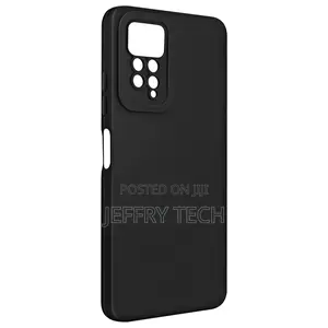 Xiaomi Redmi Note 11 Pro Plus Silicone Flexible Case Black