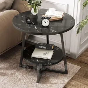 Minimalist Side Stool Black