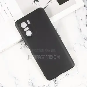 Black TPU Shell Cover for Xiaomi POCO F3 - Silicone Case