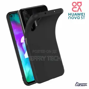 Rubber Soft Skin Case Cover for Huawei Nova 5t