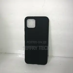 Google Pixel 4 Black Silicone Case Cover