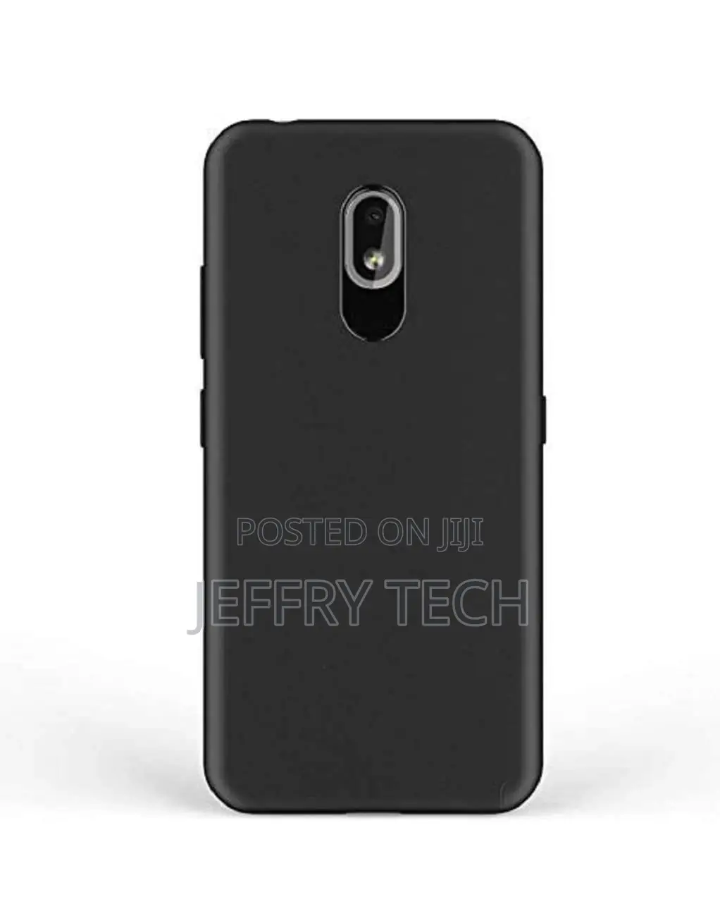 Nokia 2.2 Back Cover (Silicone Case|Cameraprotection|Black C