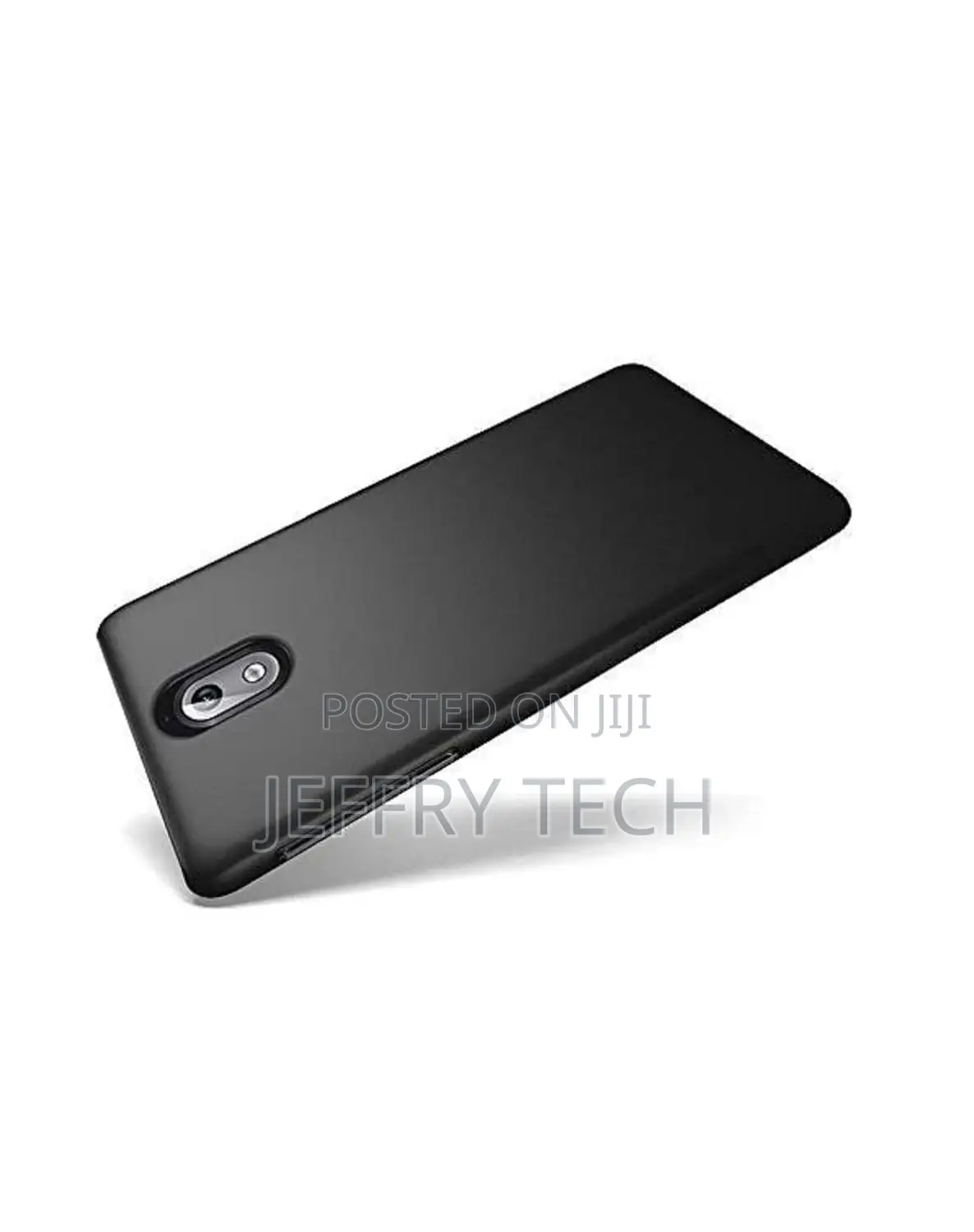 Nokia 2.2 Back Cover (Silicone Case|Cameraprotection|Black C