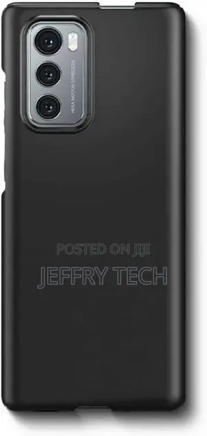 LG Wing Phone Case - Slim Silicone PC Black Protective Case