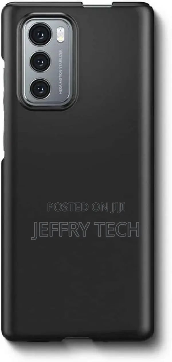 LG Wing Phone Case - Slim Silicone PC Black Protective Case