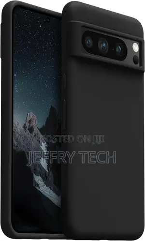 Liquid Silicone Case Google Pixel 8 - Black