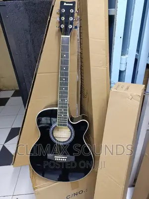 Acoustic Guitar Size 40 Ibanez Black