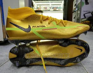 Gold Phantom GT Soccer Boot