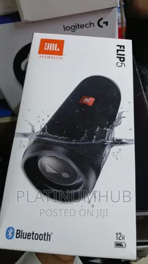 Black Flip 5 Buetooth Speaker