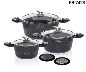 Edenberg EB-7423 8pcs Heavy Duty Cookware Set