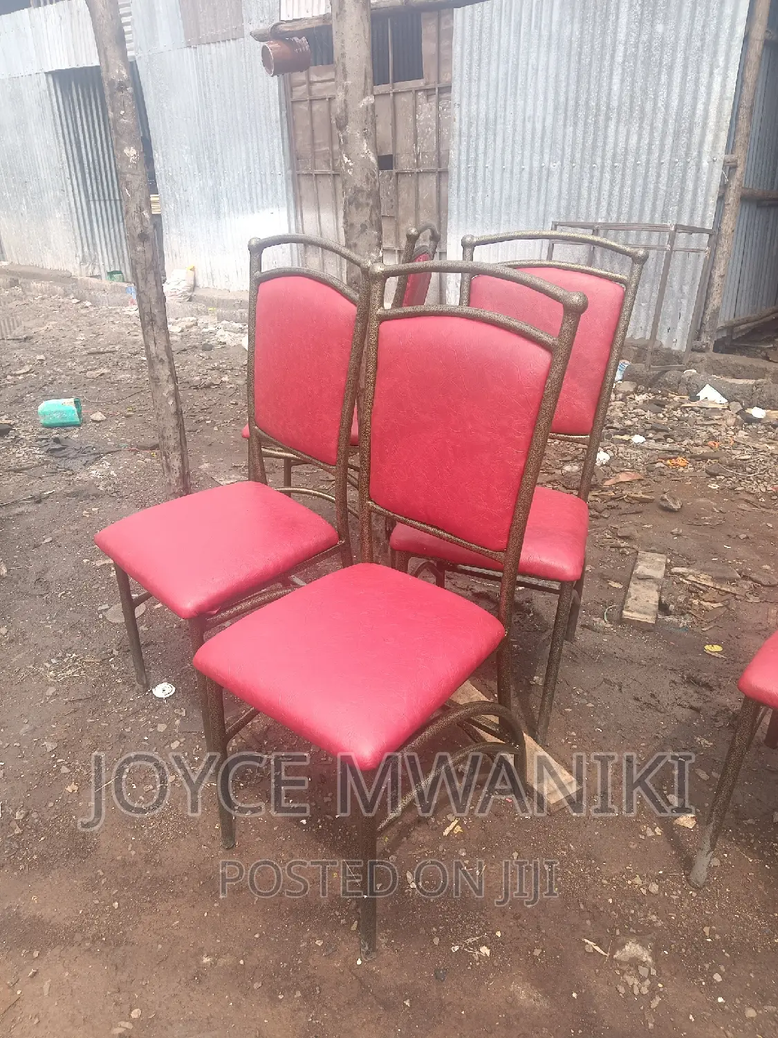 Powder Coated Restaurant Chairs.