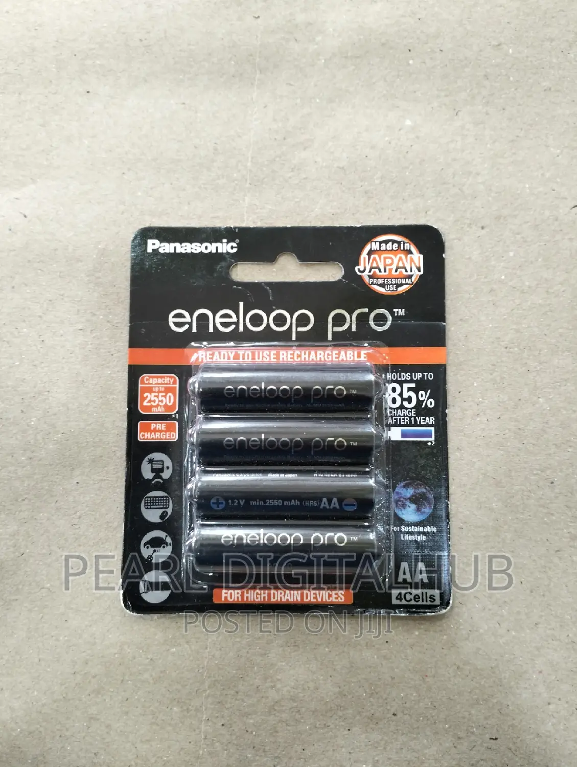 Eneloop Pro AA Rechargeable Batteries