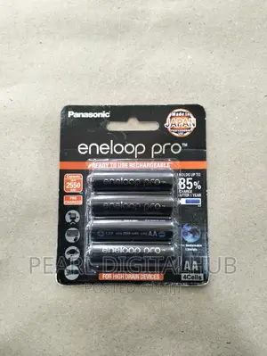 Eneloop Pro AA Rechargeable Batteries
