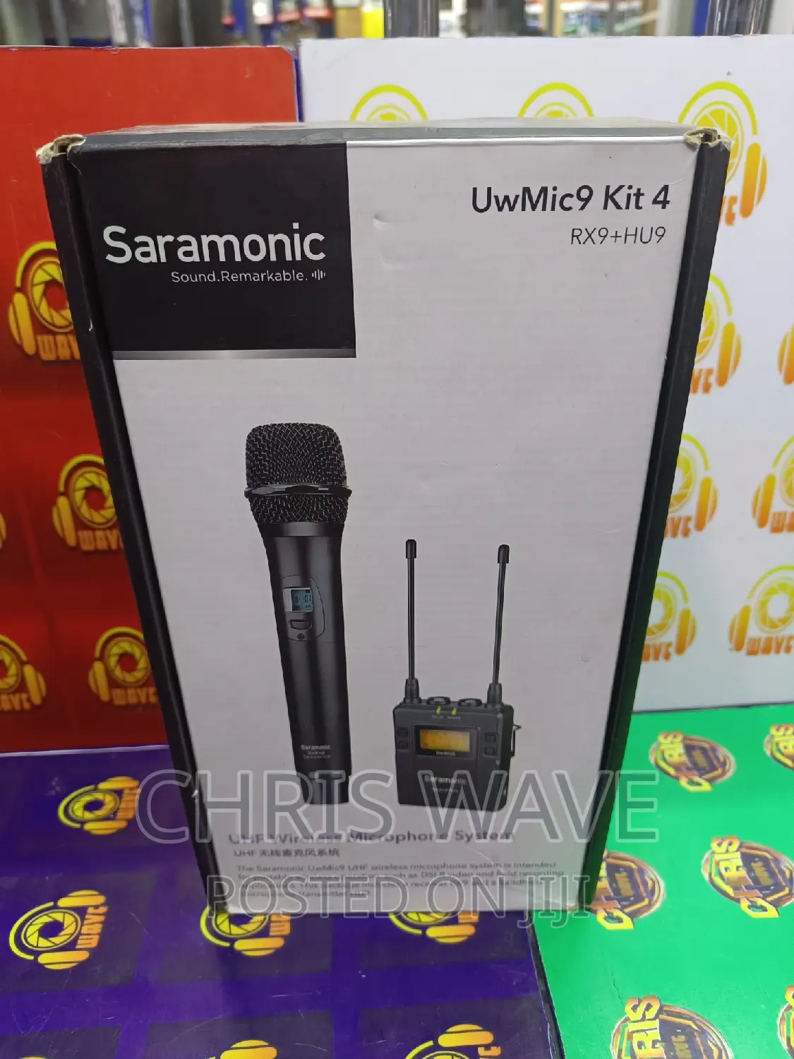 Saramonic Uwmic9 Kit 4 Handheld Wireless Microphone