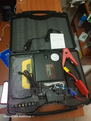 High Power Car Jumpstarter Kit With Tyre Inflator