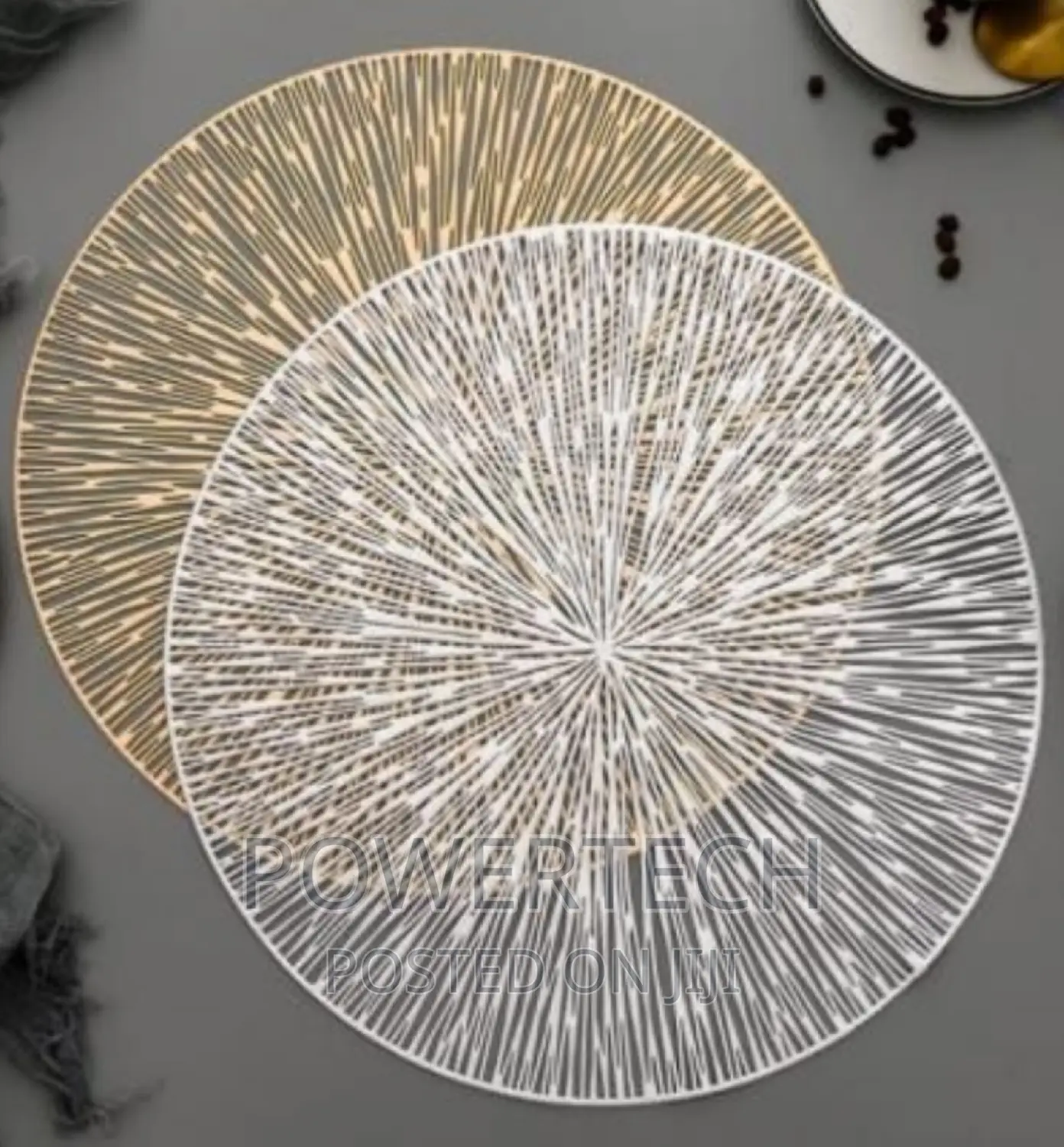 Dining Table Mats 6 Pieces Non Woven