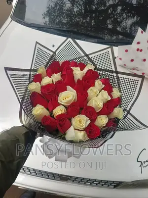 60 Roses Flower Bouquet