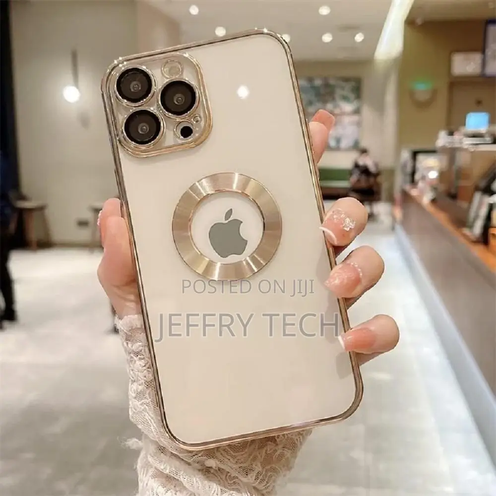 iPhone 12 Pro Max Gold| Electroplating Camera Protective Ma