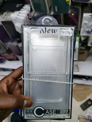 Samsung Galaxy Z Flip3/Z Flip5 Slim Shockproof Clear Case