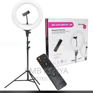 35 Cm Dimmable Ring Light With Stand for Contect Creation