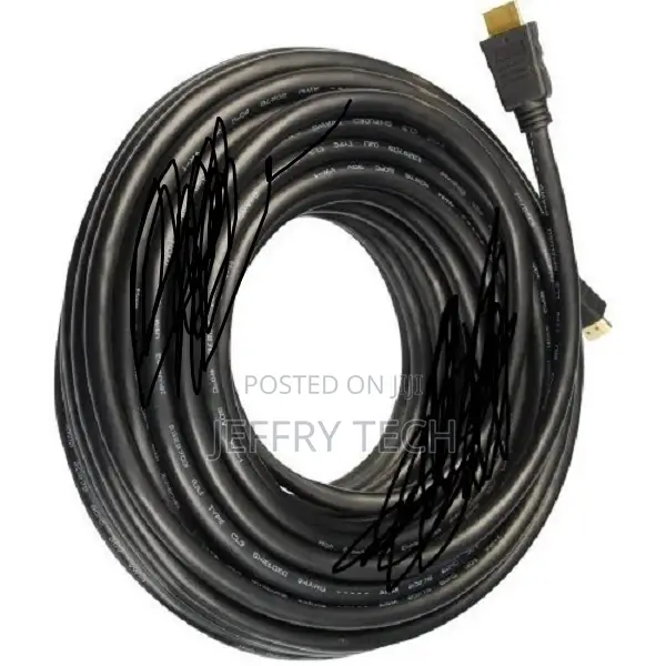 Rubber Coated 20M HDMI Cable