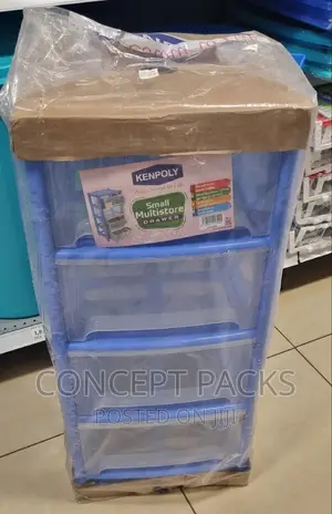 4 Layer Plastic Drawer.