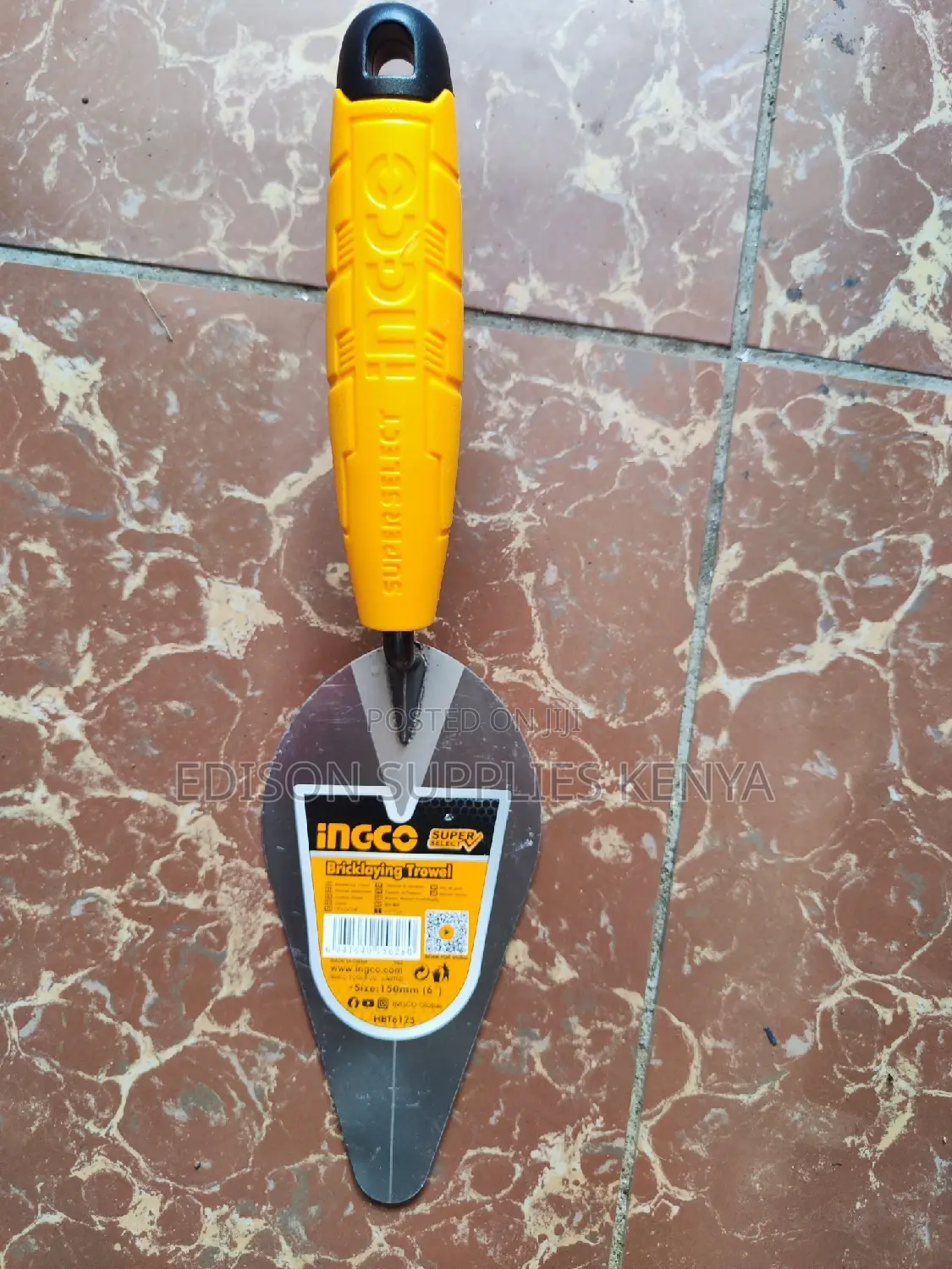 Ingco Bricklaying Trowel 6" 150mm Bricklayer's Trowel Small