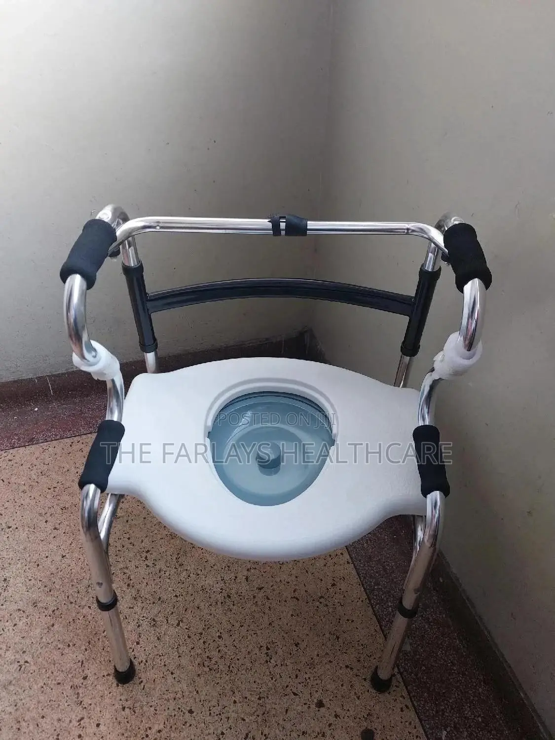 Walking Frame With Seat and Commode.