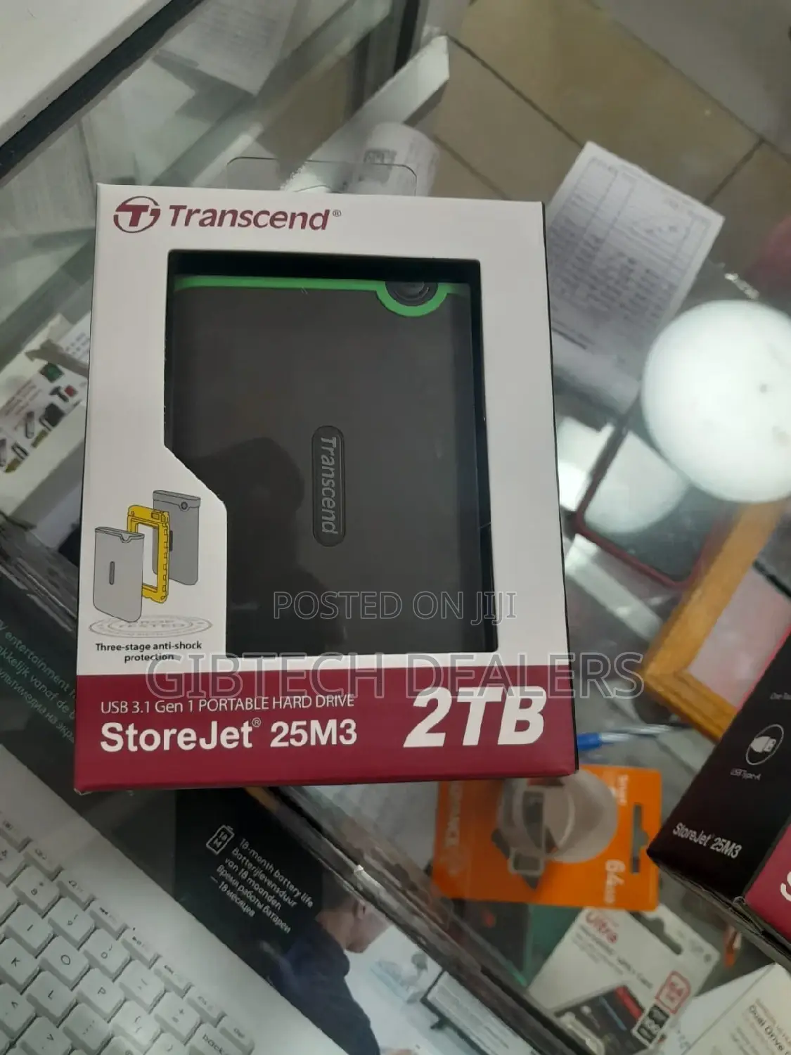 2TB External Transcend Hard Disk
