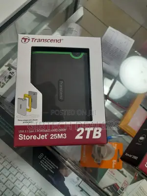 2TB External Transcend Hard Disk