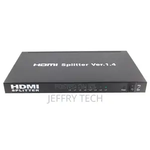 8 Port HDMI Y Splitter 1 in 8 Way Output Mirror Display Audi