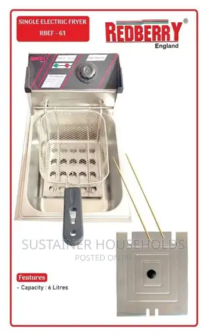 *Redberry Single Deep Fryer