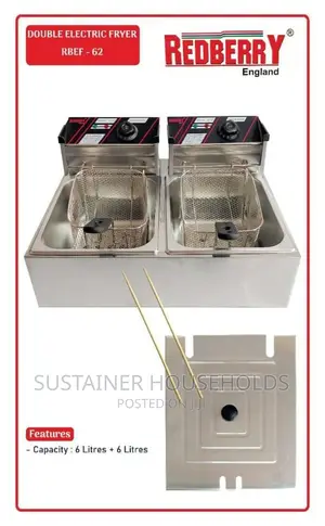 *Redberry 6+6 Double Deep Fryer