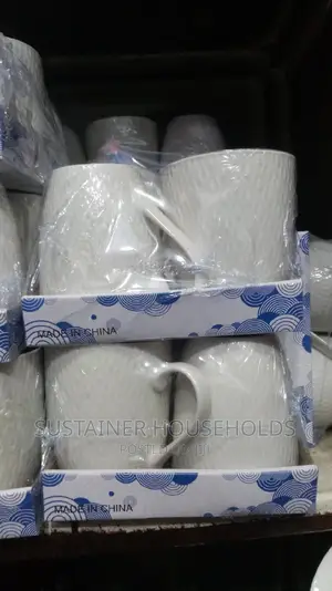 *6pc White Tea/Coffee Cups*
 *Capacity:* 300ml 

