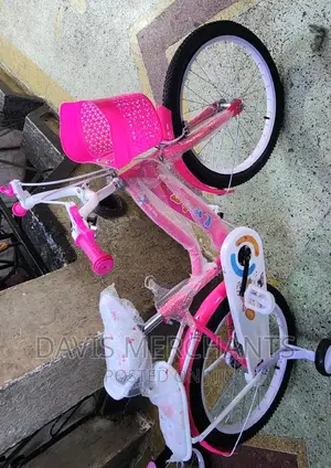 Size 20 Baby Pink Bike