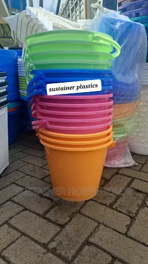 Beautiful 20 Litres Plastic Bucket(10pcs)